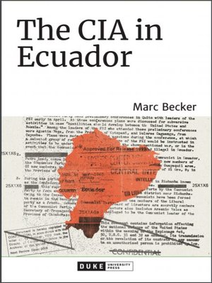 cover image of The CIA in Ecuador